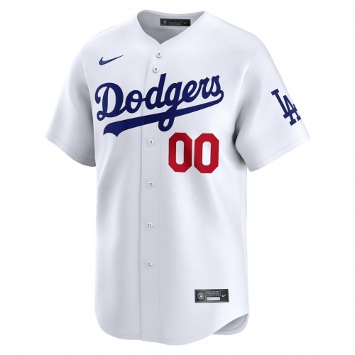 Los Angeles Dodgers Nike Home Limited Custom Jersey - White