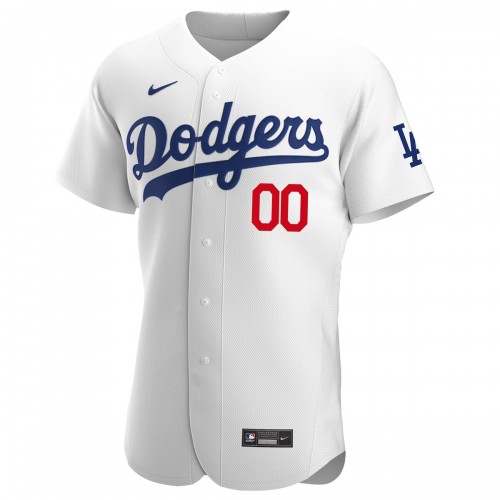 Los Angeles Dodgers Nike Home Custom Pick-A-Player Retired Roster Authentic Jersey - White