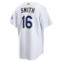 Will Smith Los Angeles Dodgers Nike 2026 Gold Collection Stadium Jersey - White Will Smith Los Angeles Dodgers Nike 2026 Gold Collection Stadium Jersey - White