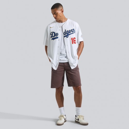 Will Smith Los Angeles Dodgers Nike 2026 Gold Collection Stadium Jersey - White Will Smith Los Angeles Dodgers Nike 2026 Gold Collection Stadium Jersey - White