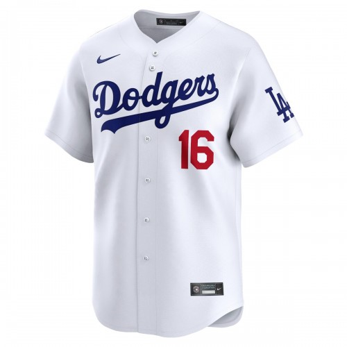 Will Smith Los Angeles Dodgers Nike Home Limited Player Jersey - White