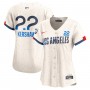 Clayton Kershaw Los Angeles Dodgers Nike Women's 2024 City Connect Limited Player Jersey - Cream