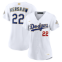 Clayton Kershaw Los Angeles Dodgers Nike Women's 2026 Gold Collection Stadium Jersey - White Clayton Kershaw Los Angeles Dodgers Nike Women's 2026 Gold Collection Stadium Jersey - White