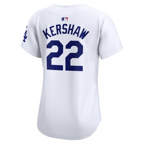 Clayton Kershaw Los Angeles Dodgers Nike Women's Home Limited Player Jersey - White