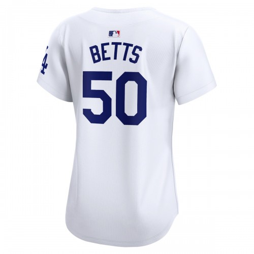 Mookie Betts Los Angeles Dodgers Nike Women's Home Limited Player Jersey - White