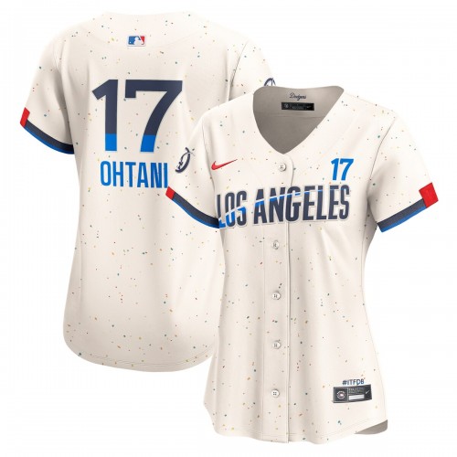 Shohei Ohtani Los Angeles Dodgers Nike Women's 2024 City Connect Limited Player Jersey - Cream