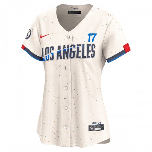 Shohei Ohtani Los Angeles Dodgers Nike Women's 2024 City Connect Limited Player Jersey - Cream