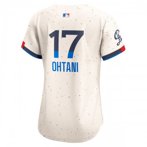 Shohei Ohtani Los Angeles Dodgers Nike Women's 2024 City Connect Limited Player Jersey - Cream