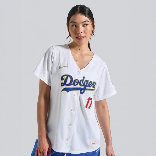Shohei Ohtani Los Angeles Dodgers Nike Women's 2026 Gold Collection Stadium Jersey - White Shohei Ohtani Los Angeles Dodgers Nike Women's 2026 Gold Collection Stadium Jersey - White
