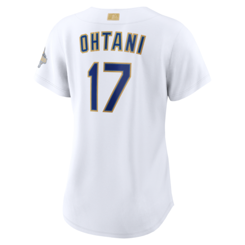 Shohei Ohtani Los Angeles Dodgers Nike Women's 2026 Gold Collection Stadium Jersey - White Shohei Ohtani Los Angeles Dodgers Nike Women's 2026 Gold Collection Stadium Jersey - White