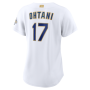 Shohei Ohtani Los Angeles Dodgers Nike Women's 2026 Gold Collection Stadium Jersey - White Shohei Ohtani Los Angeles Dodgers Nike Women's 2026 Gold Collection Stadium Jersey - White