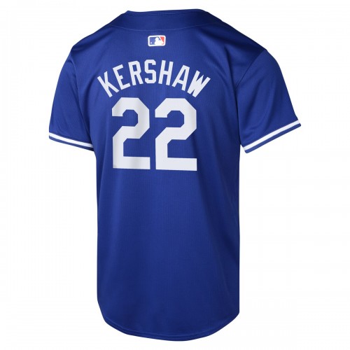 Clayton Kershaw Los Angeles Dodgers Nike Youth Alternate Limited Player Jersey – Royal