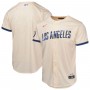 Los Angeles Dodgers Nike Youth 2024 City Connect Limited Jersey - Cream