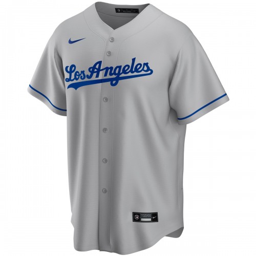 Los Angeles Dodgers Nike Youth Road Replica Team Jersey - Gray