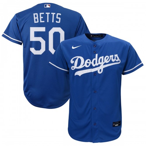 Mookie Betts Los Angeles Dodgers Nike Youth Alternate Replica Player Jersey - Royal