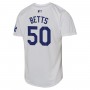 Mookie Betts Los Angeles Dodgers Nike Youth Home Limited Player Jersey - White