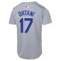 Shohei Ohtani Los Angeles Dodgers Nike Youth Alternate Limited Jersey – Gray