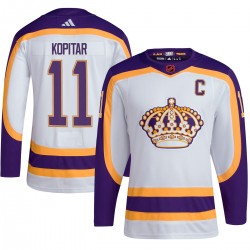 Anze Kopitar Los Angeles Kings adidas Reverse Retro 2.0 Authentic Player Jersey - White Anze Kopitar Los Angeles Kings adidas Reverse Retro 2.0 Authentic Player Jersey - White