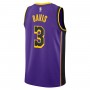 Anthony Davis Los Angeles Lakers Jordan Brand 2022/23 Statement Edition Swingman Jersey - Purple