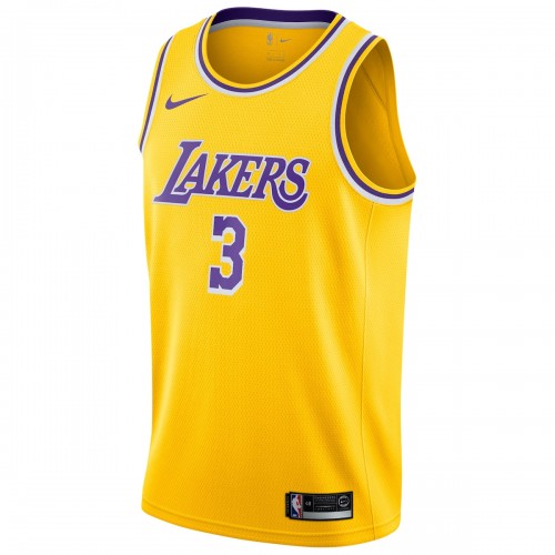 Anthony Davis Los Angeles Lakers Nike 2019/20 Swingman Jersey Gold - Icon Edition