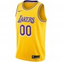 Los Angeles Lakers Nike Youth Custom Swingman Jersey Gold - Icon Edition