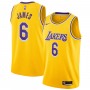 LeBron James Los Angeles Lakers Nike 2021/22 #6 Swingman Player Jersey - Gold - Icon Edition