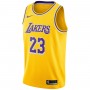 LeBron James Los Angeles Lakers Nike Swingman Player Jersey Gold - Icon Edition
