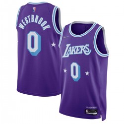 Russell Westbrook Los Angeles Lakers Nike 2021/22 Swingman Jersey - City Edition - Purple Russell Westbrook Los Angeles Lakers Nike 2021/22 Swingman Jersey - City Edition - Purple