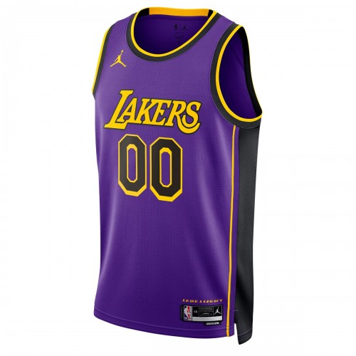Los Angeles Lakers Jordan Brand Unisex 2022/23 Swingman Custom Jersey - Statement Edition - Purple