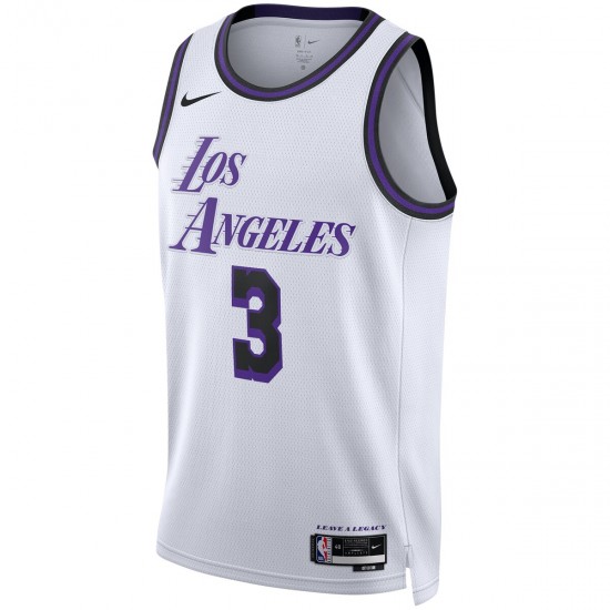 Anthony Davis Los Angeles Lakers Nike Unisex 2022/23 Swingman Jersey - City Edition - White