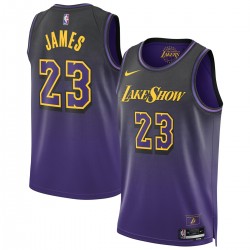 LeBron James Los Angeles Lakers Nike Unisex 2024/25 Swingman Player Jersey - City Edition - Purple