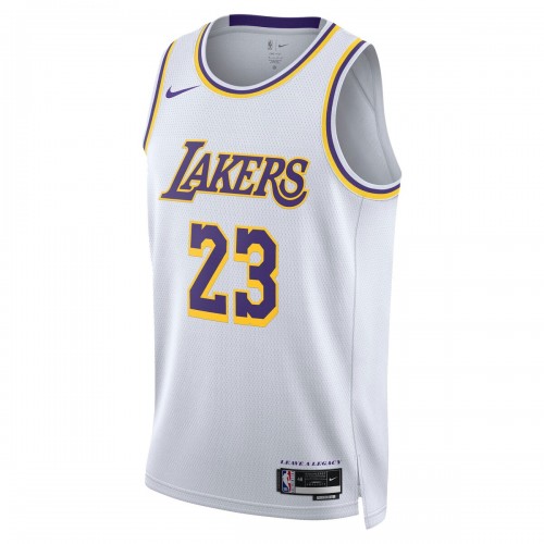 LeBron James Los Angeles Lakers Nike Unisex Swingman Jersey - Association Edition - White