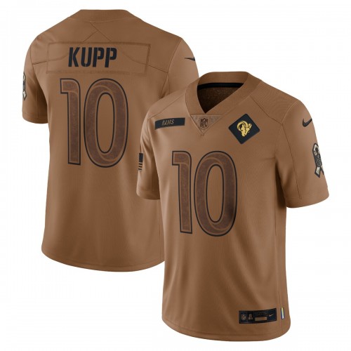 Cooper Kupp Los Angeles Rams Nike 2023 Salute To Service Limited Jersey - Brown