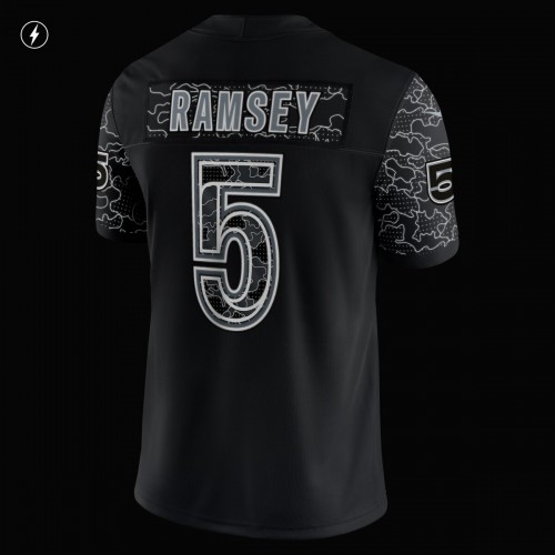 Jalen Ramsey Los Angeles Rams Nike RFLCTV Limited Jersey - Black