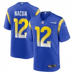 Puka Nacua Los Angeles Rams Nike Game Player Jersey - Royal