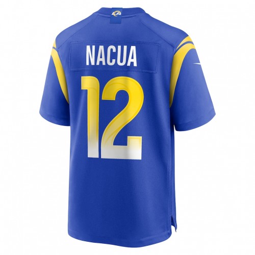 Puka Nacua Los Angeles Rams Nike Game Player Jersey - Royal
