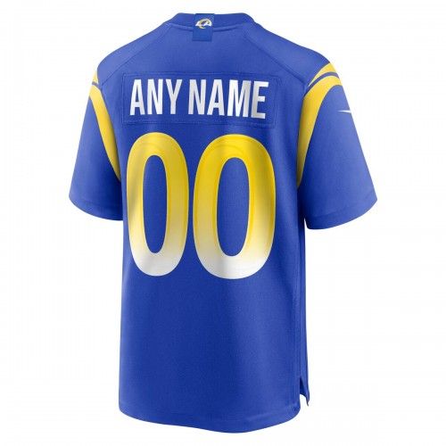 Los Angeles Rams Nike Custom Game Jersey - Royal