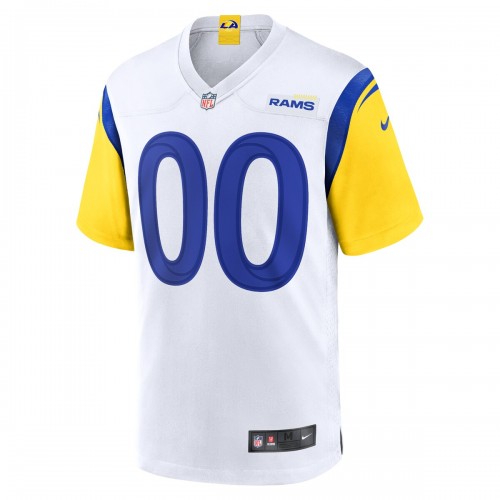 Los Angeles Rams Nike Alternate Custom Jersey - White