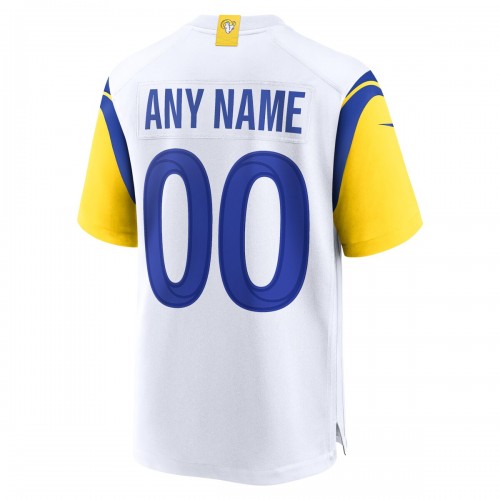 Los Angeles Rams Nike Alternate Custom Jersey - White