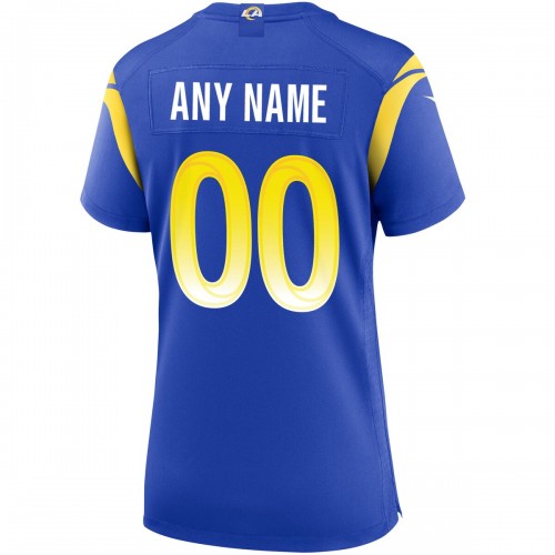 Nike Los Angeles Rams Women's Custom Game Jersey - Royal