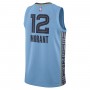 Ja Morant Memphis Grizzlies Jordan Brand 2022/23 Statement Edition Swingman Jersey - Light Blue