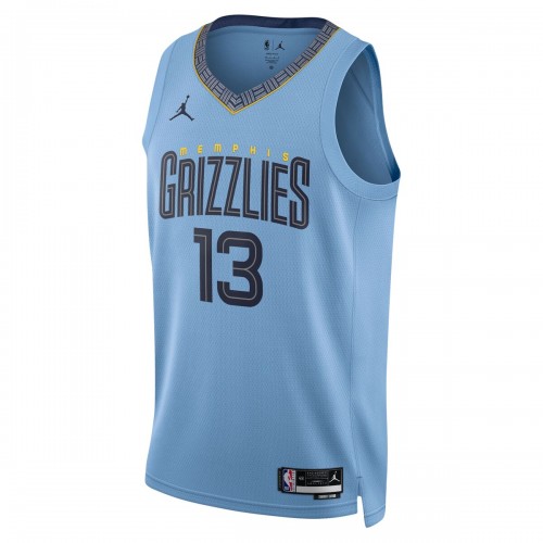 Jaren Jackson Jr. Memphis Grizzlies Jordan Brand 2022/23 Statement Edition Swingman Jersey - Light Blue