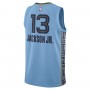 Jaren Jackson Jr. Memphis Grizzlies Jordan Brand 2022/23 Statement Edition Swingman Jersey - Light Blue