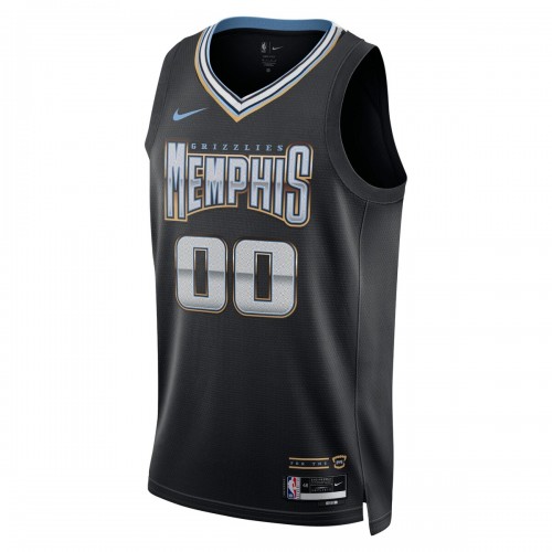 Memphis Grizzlies Nike Unisex 2022/23 Swingman Custom Jersey - City Edition - Black