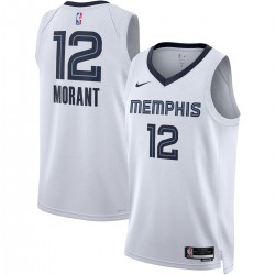 Ja Morant Memphis Grizzlies Nike Unisex 2022/23 Swingman Jersey - Association Edition - White