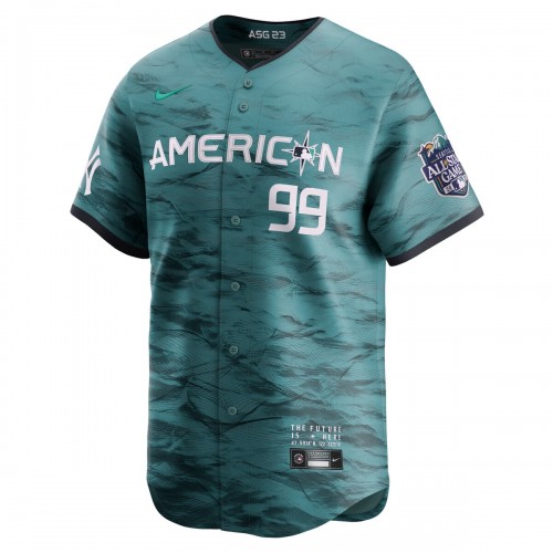 Aaron Judge American League Nike 2023 MLB All-Star Game Limited Player Jersey - Teal