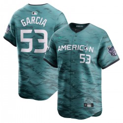 Adolis Garcia American League Nike 2023 MLB All-Star Game Limited Player Jersey - Teal Adolis Garcia American League Nike 2023 MLB All-Star Game Limited Player Jersey - Teal