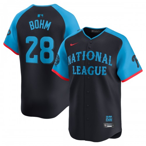 Alec Bohm National League Nike 2024 MLB All-Star Game Limited Player Jersey - Navy