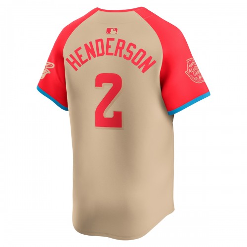 Gunnar Henderson American League Nike 2024 MLB All-Star Game Limited Player Jersey - Cream