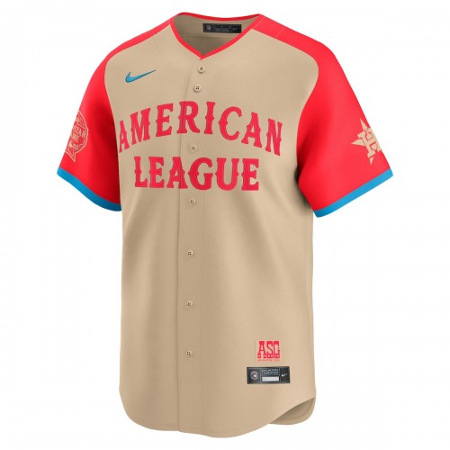 Jose Altuve American League Nike 2024 MLB All-Star Game Limited Player Jersey - Cream